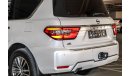 نيسان باترول Nissan Patrol Platinum V6 2020 GCC under Agency Warranty with Zero Down-Payment.