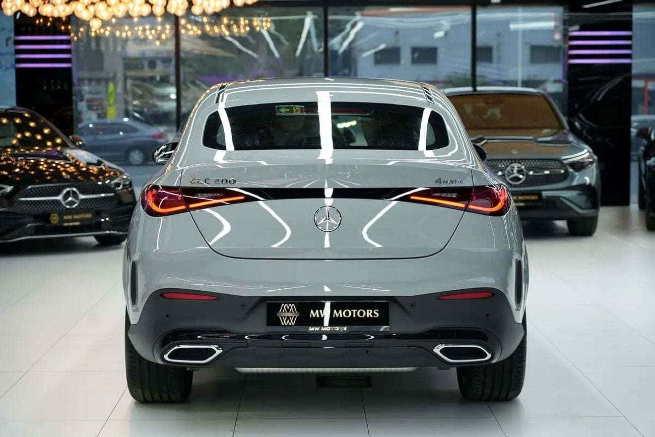 مرسيدس بنز GLC كوبيه 200 Arrival | GLC 200 Coupe | GCC km | Agency Warranty | Premium Plus