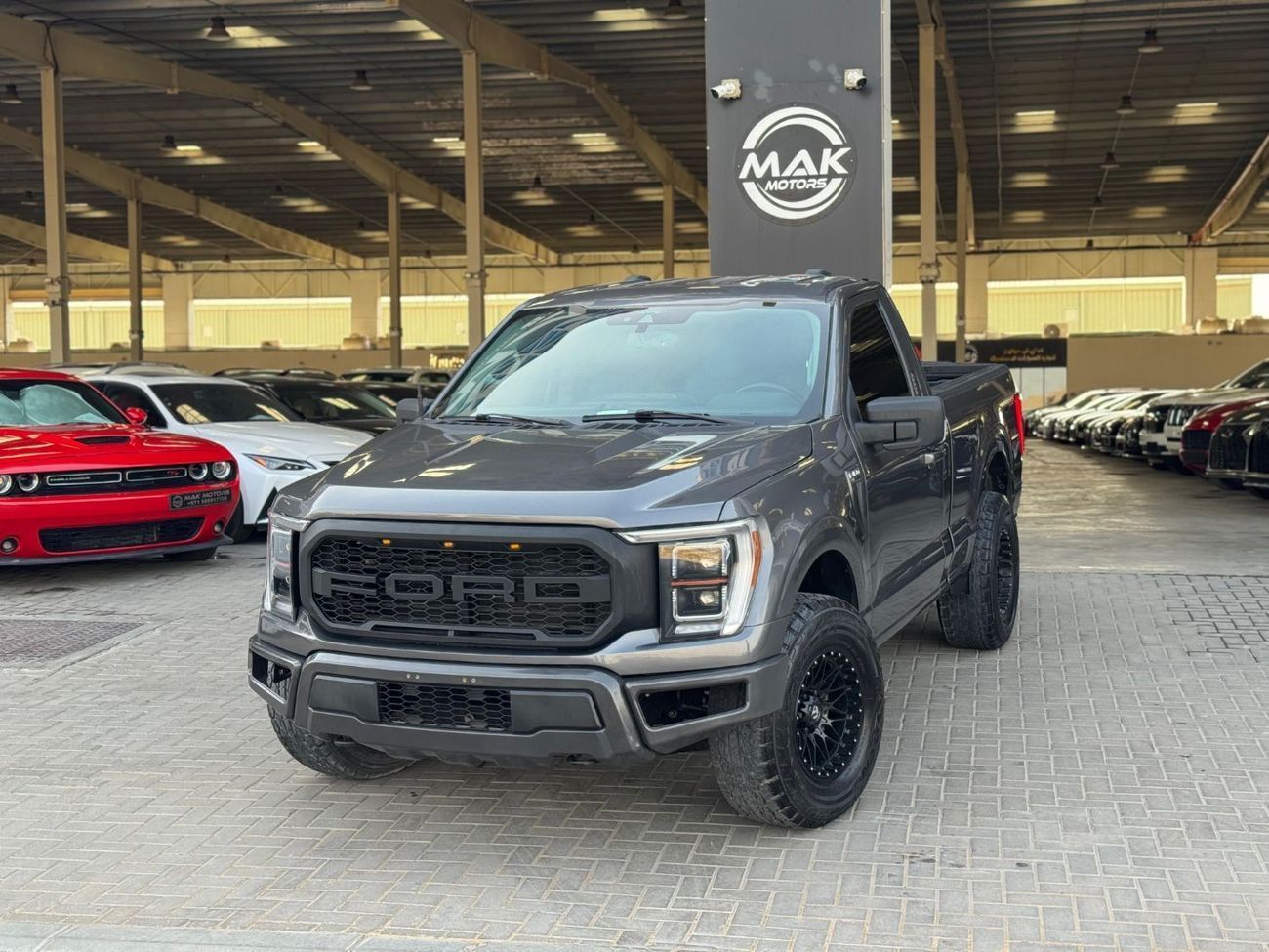 Ford F 150 XLT / 5.0 V8 4X4 / GCC / AGENCY WARRANTY AND SERVICE TILL 2027/ REMOTE START / RAPTOR FACELIFT