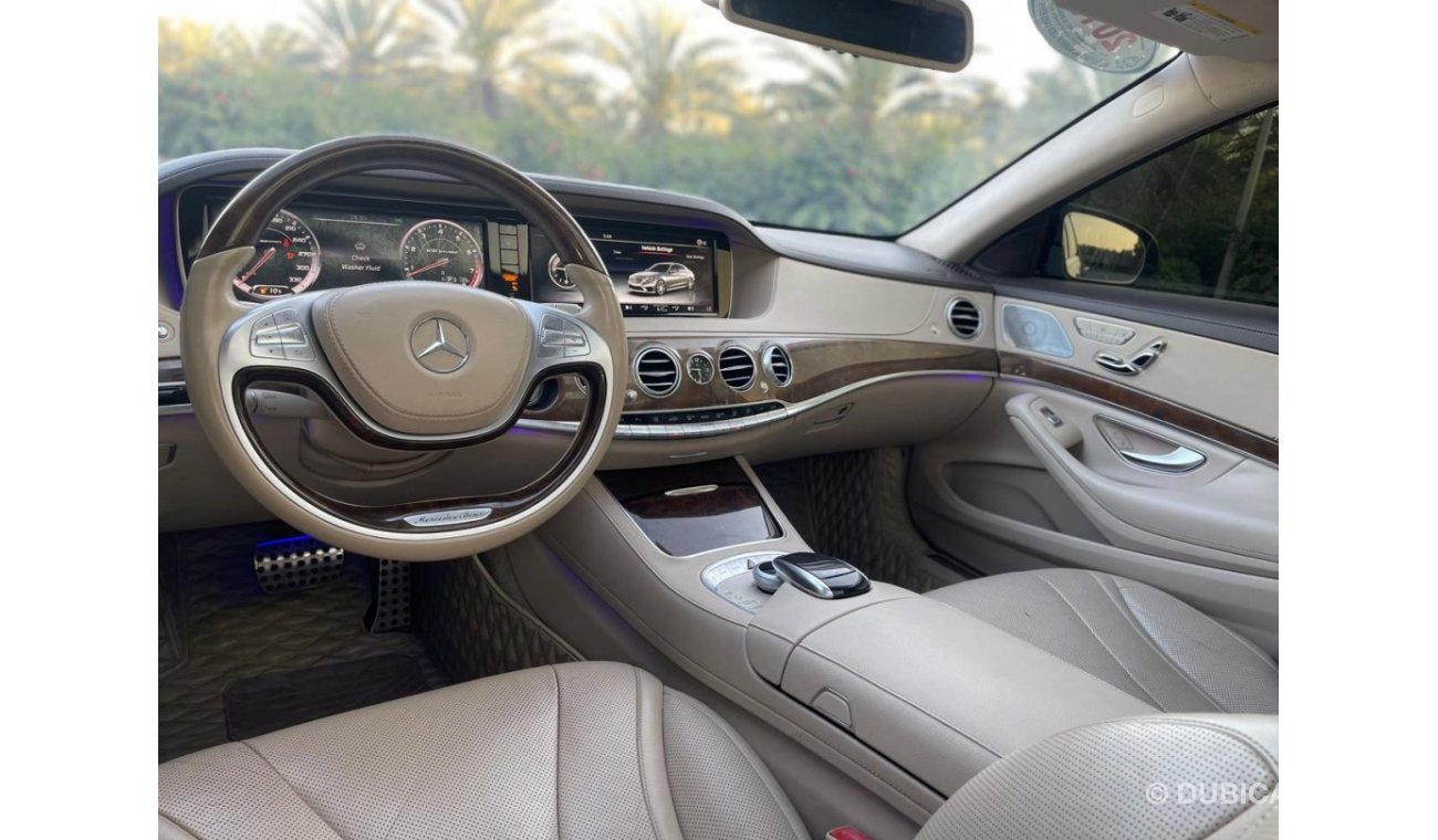 Mercedes-Benz S 550 American imported 2015 S63 AMG convertible from inside and outside with exhaust system, full option,
