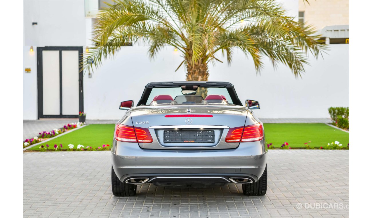 Mercedes-Benz E200 Coupe AMG Convertable - Full Agency History - Immaculate Condition - AED 2,624 PM - 0% DP