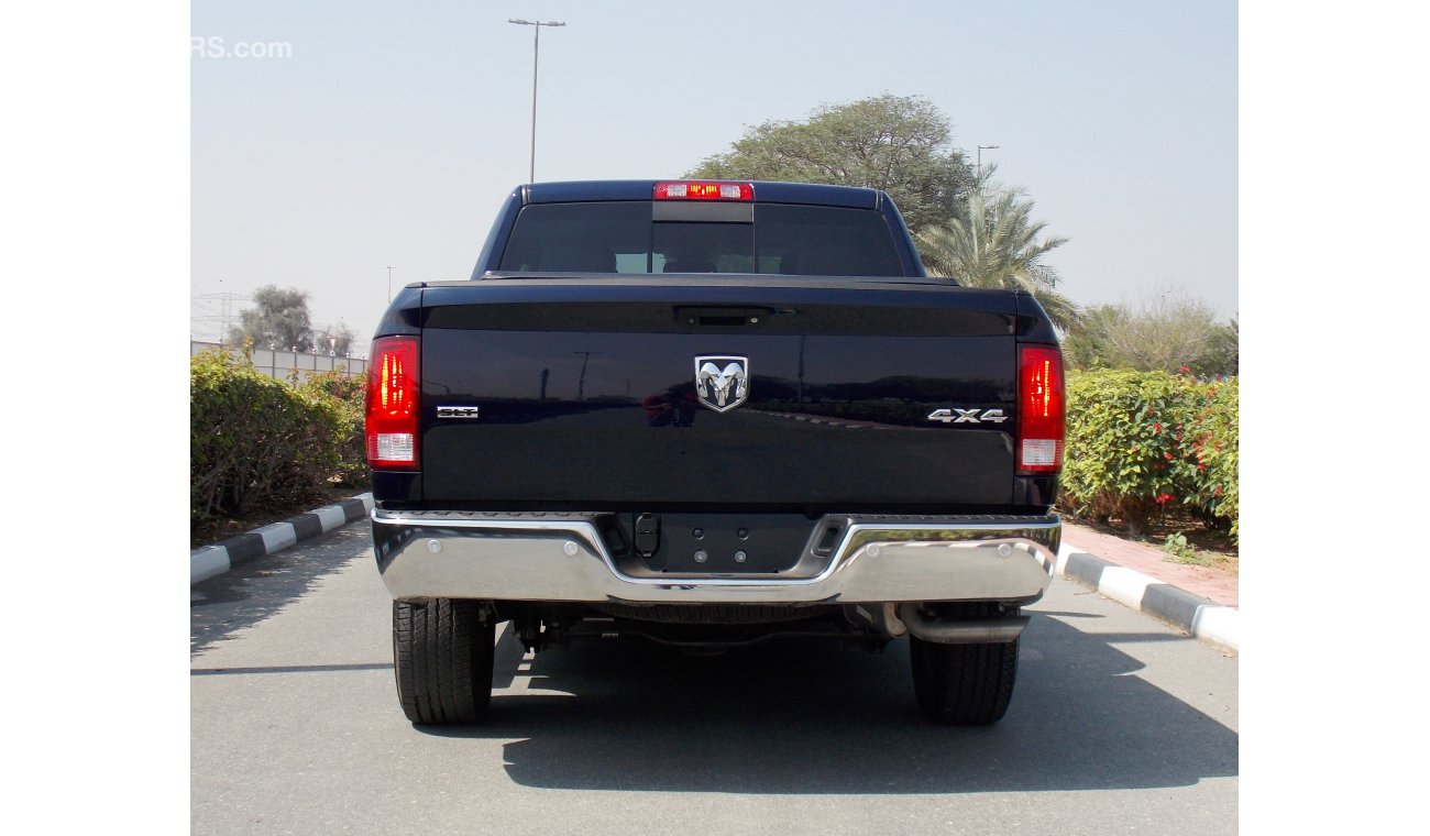 RAM 1500 SLT 1500 #4X4 #5.7L #RAMBOX #Bedliner #BedCover #GCC #3 Yrs/60000 km WNTY @ Dealer * RAMADAN OFFER*