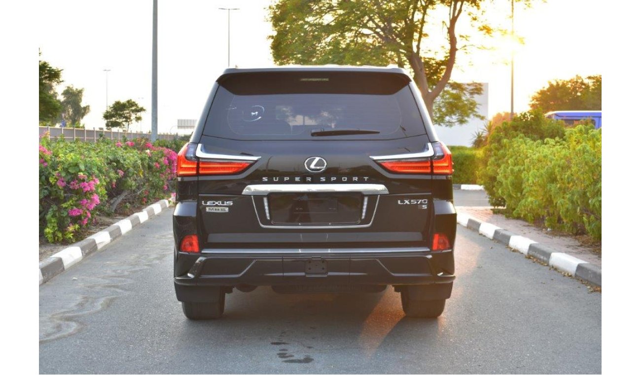 لكزس LX 570 Super Sport SUV 5.7L with MBS Autobiography Seat