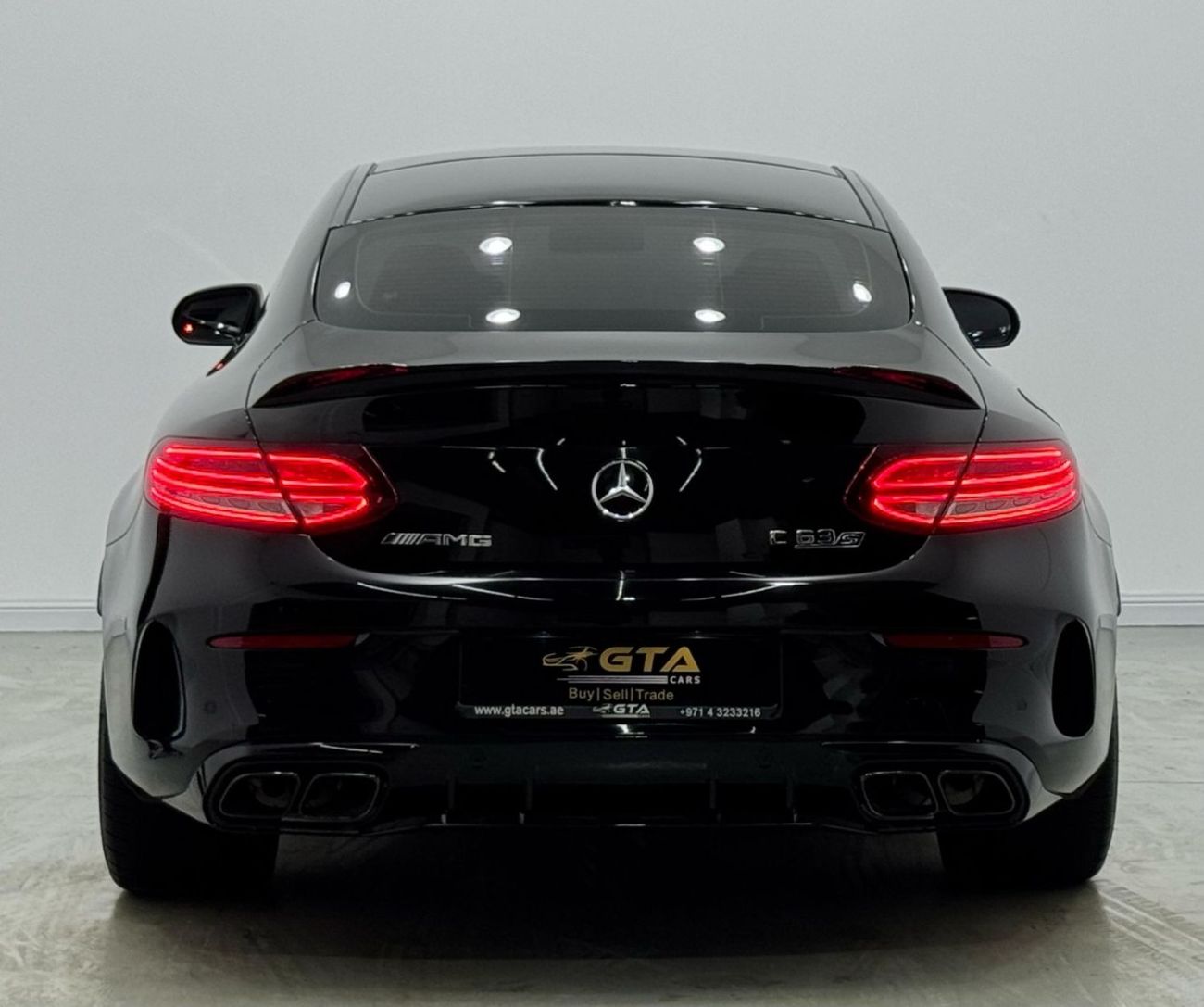 Mercedes-Benz C 63S AMG 2020 Mercedes Benz C63s AMG, Warranty, Full Mercedes Service History, Carbon Fiber Package, GCC