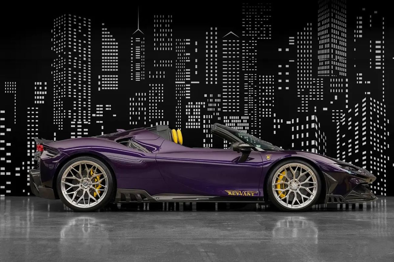 فيراري SF90 سبيدر Ferrari | SF90 SPIDER KEYVANY 1 OF 10 | VIOLA HONG KONG COLOUR