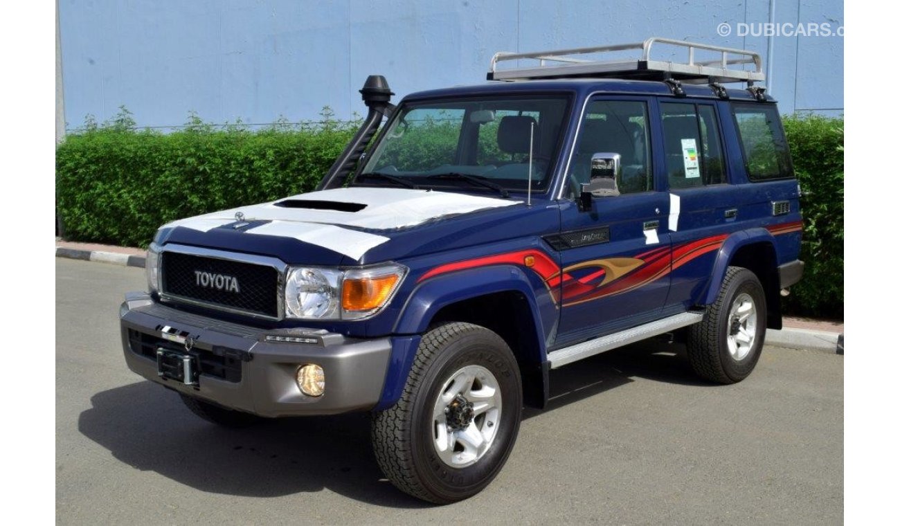 Toyota Land Cruiser 76 SPECIAL UNIT DIESEL 4.5L Blue with Winch- diff lock