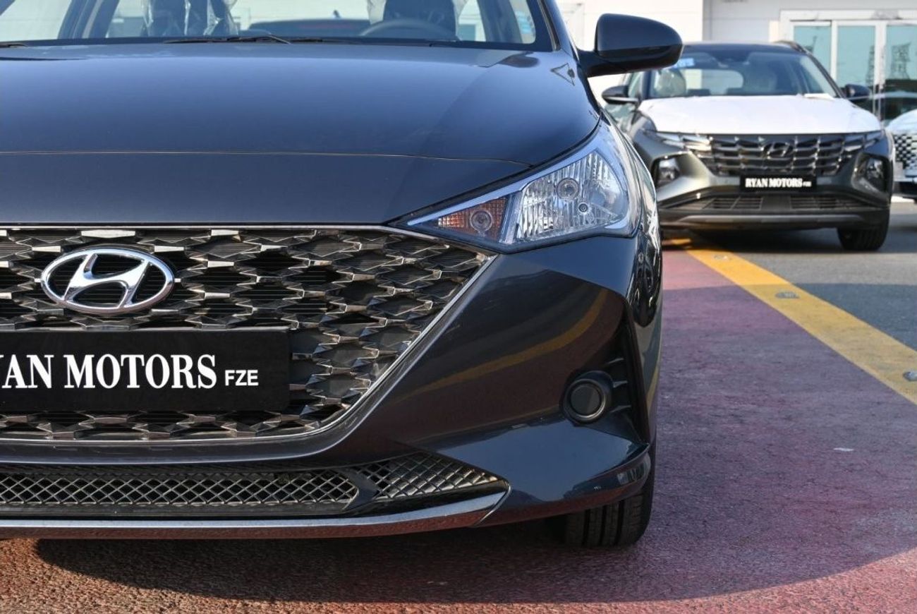 هيونداي أكسنت Hyundai Accent 1.4L Petrol Basic Option, FWD, Color Grey, Model 2023