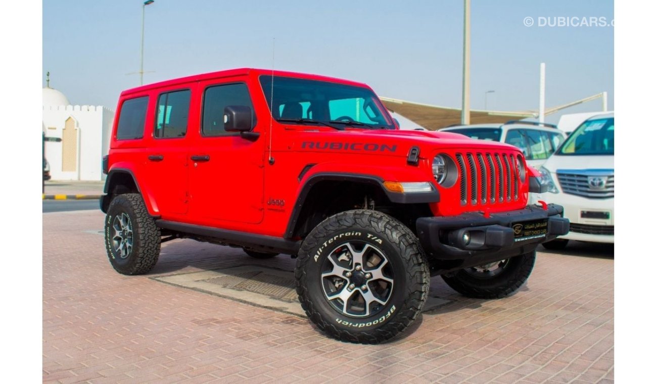 Jeep Wrangler Unlimited Rubicon 2020 | JEEP WRANGLER UNLIMITED RUBICON | 3.6L V6 5-DOORS | GCC | AGENCY FULL-SERVI