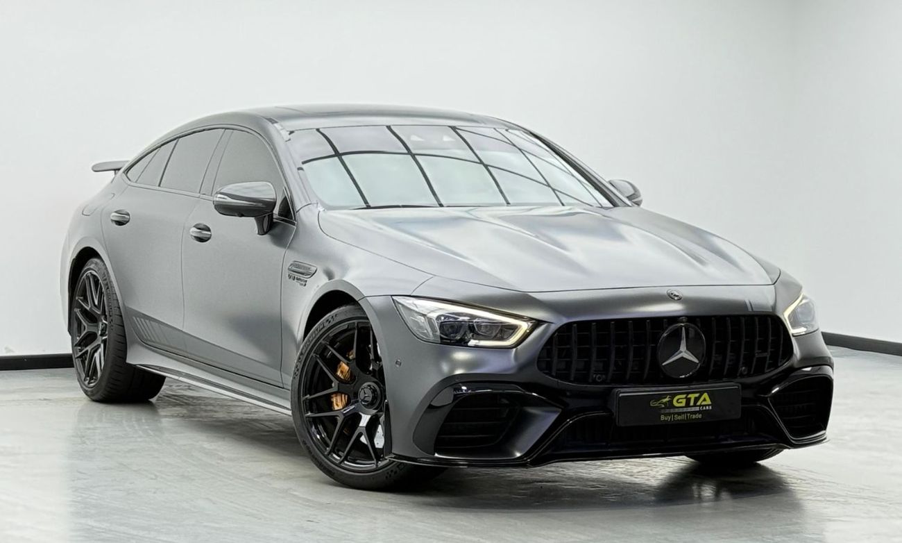 Mercedes-Benz AMG GT 43 2019 Mercedes-AMG GT 63 S Edition 1 4MATIC+ 4-Door Coupe, Night Package, 1 Year Warranty, FSH, GCC