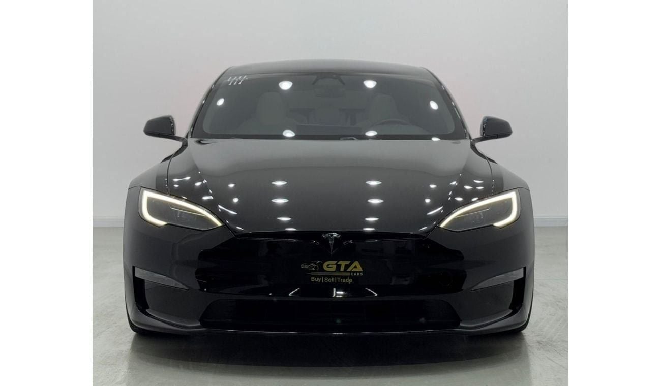 Tesla Model S 2023 Tesla Model S Plaid, Dec 2027 Tesla Warranty, Dec 2031 Battery + Drive Unit Warranty, GCC