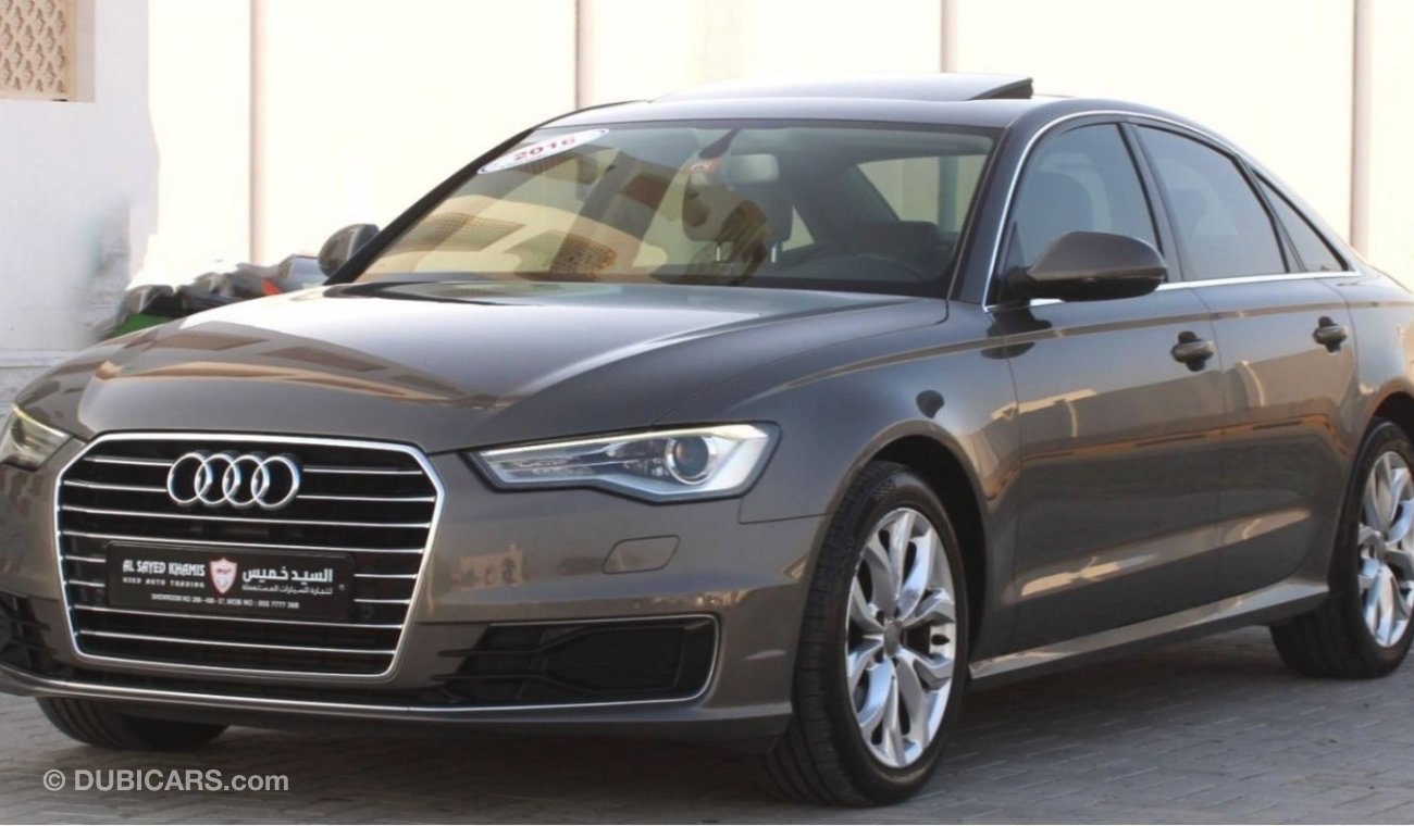 أودي A6 35 TFSI اكسكلوسيف خليجي 2016 بحالة ممتازة  A6 اودي