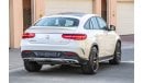 Mercedes-Benz GLE 43 AMG 2017 GCC under Agency Warranty with Zero Down-Payment.