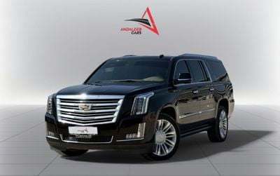 Cadillac Escalade L Platinum 6.2L  | 2019 | GCC SPECS | AGENCY MAINTAINED