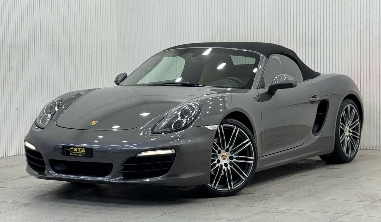 بورش بوكستر 718 Std 2.0L A/T 2016 Porsche Boxster, Feb 2026 Porsche Warranty, Excellent Condition, GCC