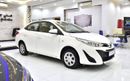 تويوتا يارس EXCELLENT DEAL for our Toyota Yaris E 1.5L ( 2019 Model ) in White Color GCC Specs