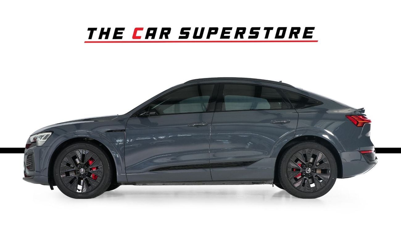 Audi Q8 e-tron 55 S-LINE 55 Sportback Coupe-S Line-GCC-Audi Warranty And Service Contract