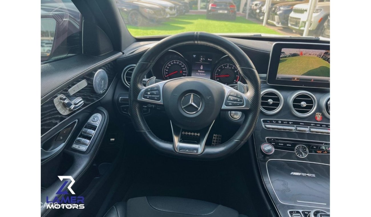 Mercedes-Benz C 63 AMG Std 3100 MONTHLY WITH ZERO DOWN PAYMENTS / C63 2018 / SINGLE OWNER / VERY CLEAN CAR