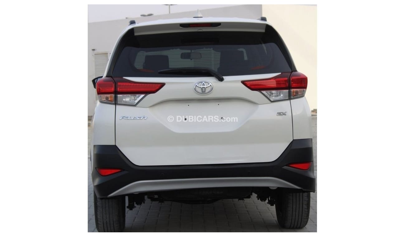 Toyota Rush EX EX Toyota Rush 2020 GCC, full option, without paint, without accidents