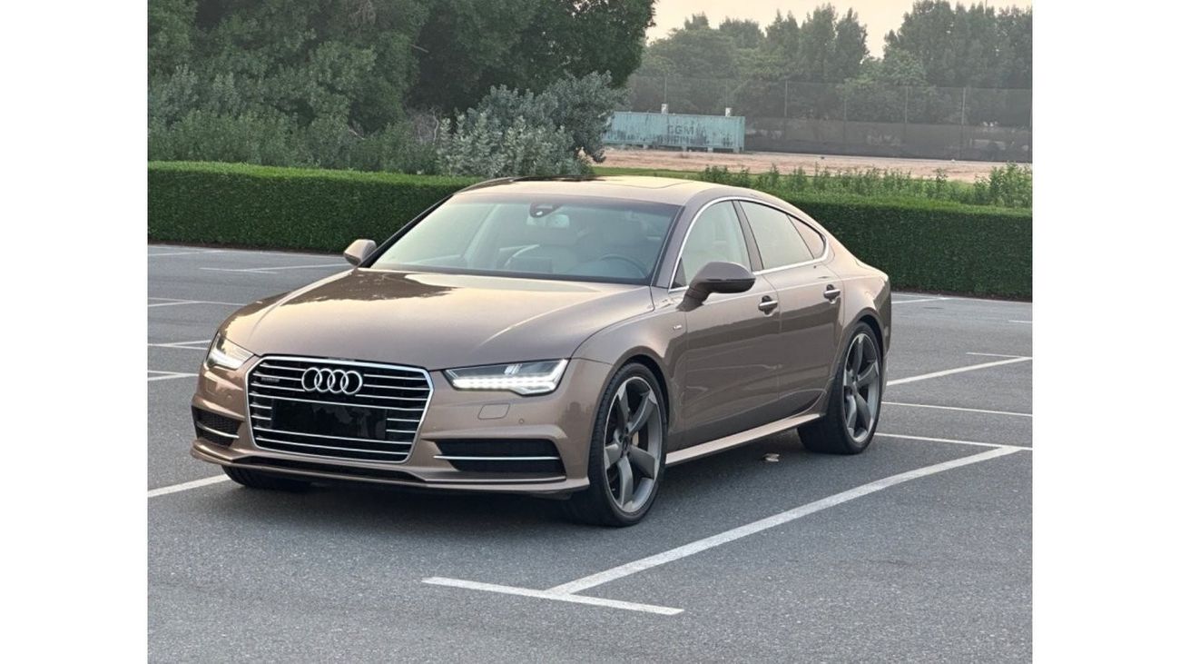 Audi A7 35 FSI quattro Exclusive MODEL 2015 GCC CAR PERFECT CONDITION INSIDE AND OUTSIDE FULL OPTION PANORAM