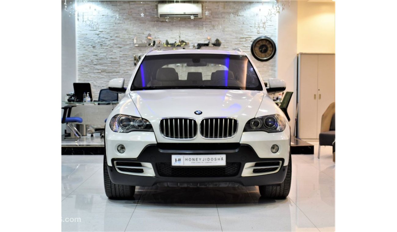 بي أم دبليو X5 ORIGINAL PAINT ( صبغ وكاله ) BMW X5 3.0 SI 2009 Model!! in White Color! GCC Specs