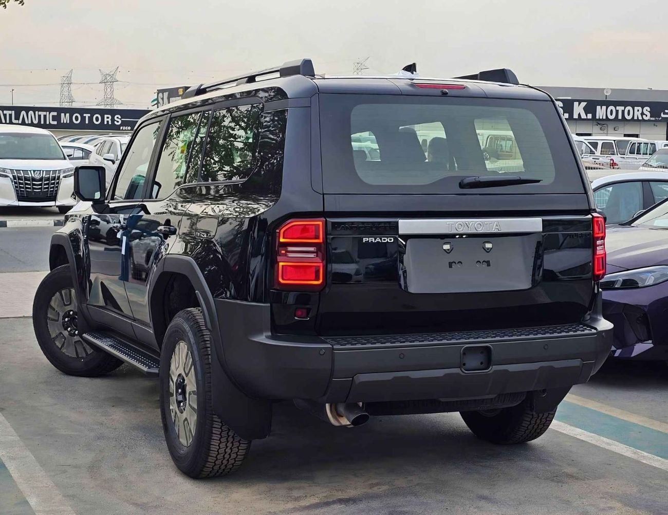 تويوتا برادو ALL ROUNDER TURBO / 2.4L PETROL V4 / DUAL TANK / SUNROOF / DVD+CAMERA / COOL BOX (CODE#PPARS)