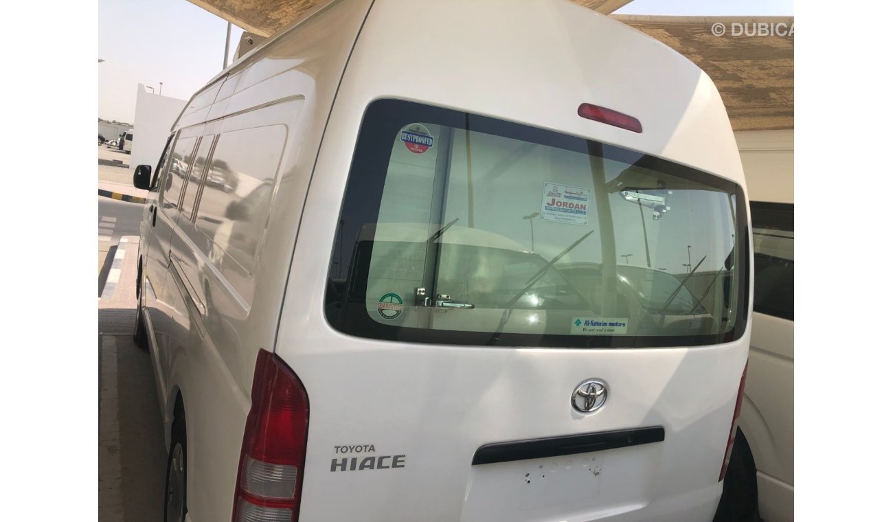 تويوتا هاياس Toyota Hiace Freezer Van, model:2012. Excellent condition