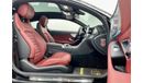 Mercedes-Benz C 200 AMG Pack 2017 Mercedes Benz C200 AMG Coupe, Full Mercedes Service History, New Tyres, Warranty, GCC