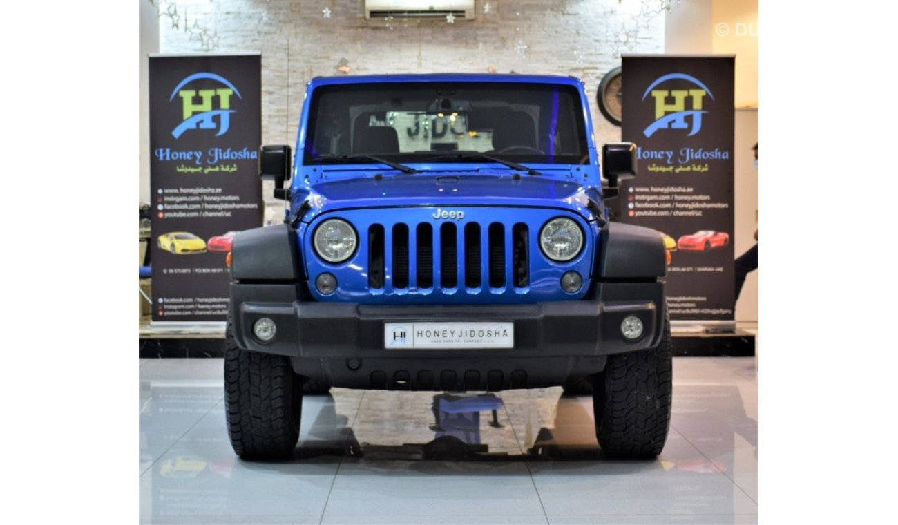 Jeep Wrangler EXCELLENT DEAL for our Jeep Wrangler Sport 2015 Model!! in Blue Color! GCC Specs