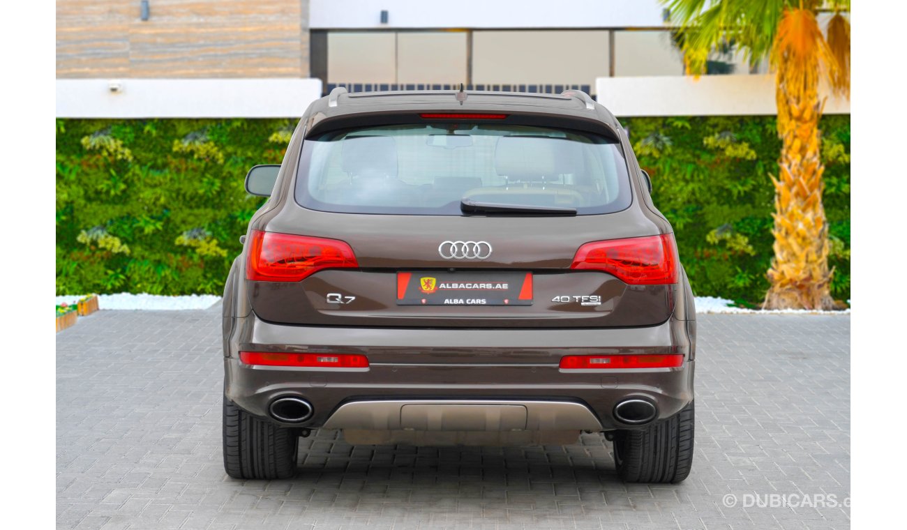 أودي Q7 S-Line | 1,761 P.M  | 0% Downpayment | Excellent Condition!