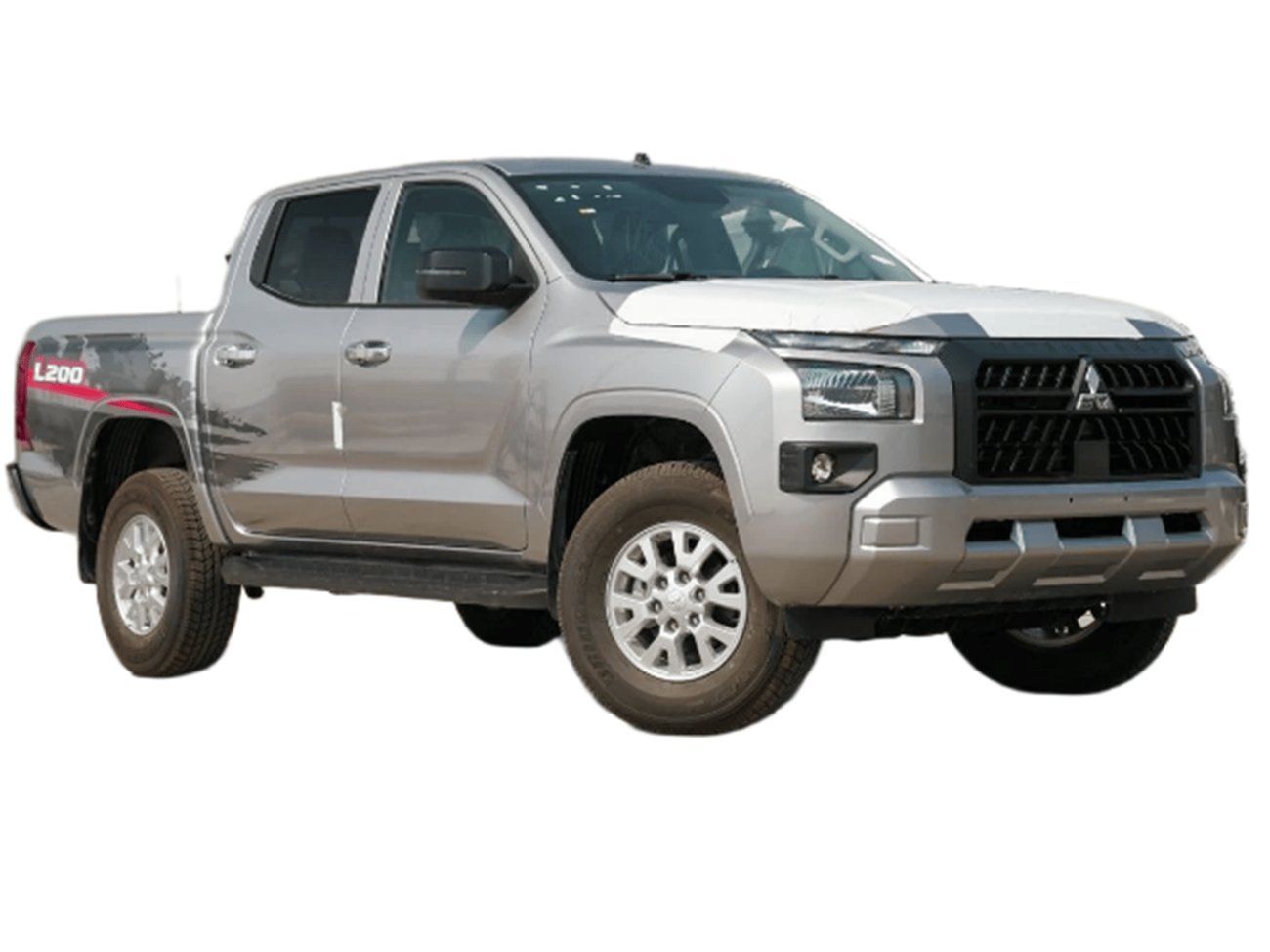 ميتسوبيشي L200 ECTP2M020 – 2025 Mitsubishi L200 Double Cab Pick Up GLX – 2.4L Petrol Manual – Silver with Black Int