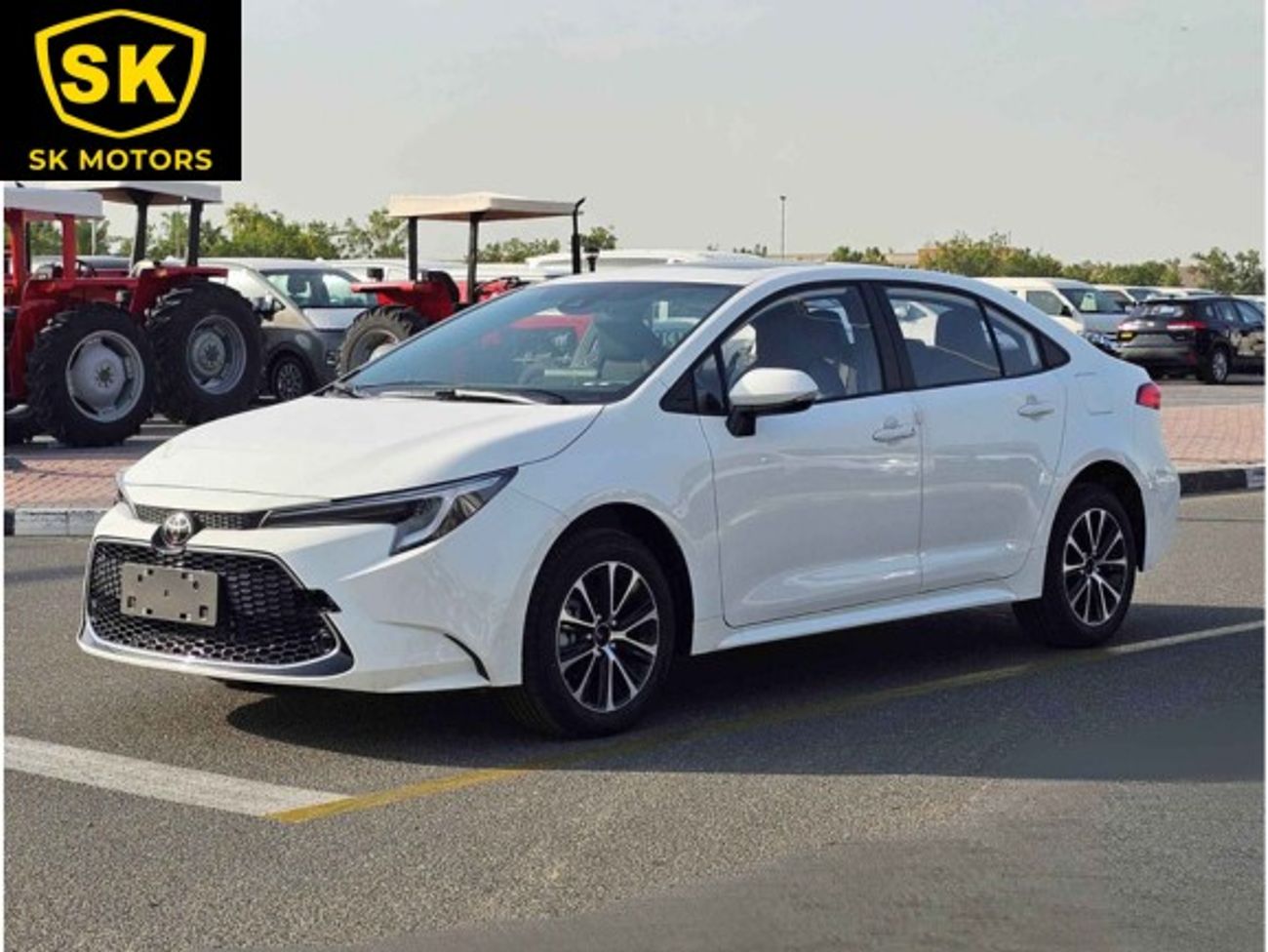 تويوتا كورولا 1.2 Turbo, Push Start, Sunroof, Dvd+Camera (HIGH OPTION)