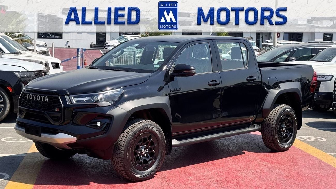 Toyota Hilux 2025 TOYOTA HILUX GR-S D/CAB P/UP 4X4 2.8L DIESEL A/T BLACK EDITION BRAND NEW 0KM