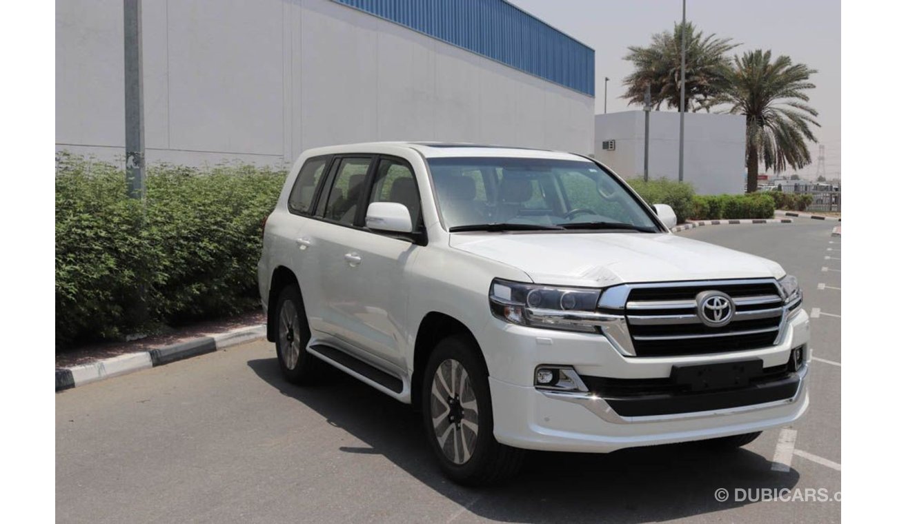 Toyota Land Cruiser 4.6l GXR GT Petrol 8 seater Automatic for Export only- 2019 Model- White pearl/Beige-