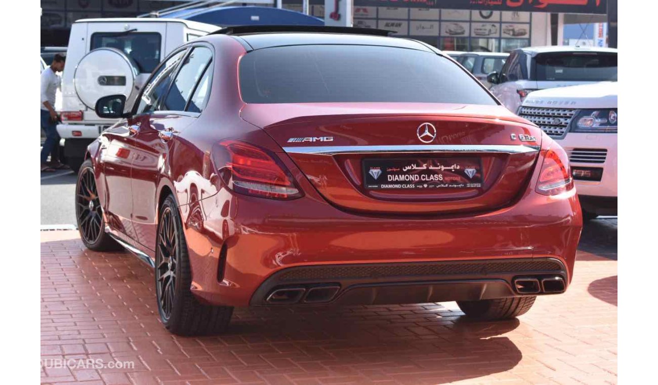 مرسيدس بنز C 63 AMG Gcc warranty