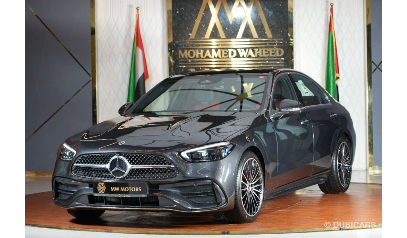 مرسيدس بنز C200 Mercedes-Benz C 200 Premium Plus | 2024 GCC 0km | 5 Years Agency Warranty