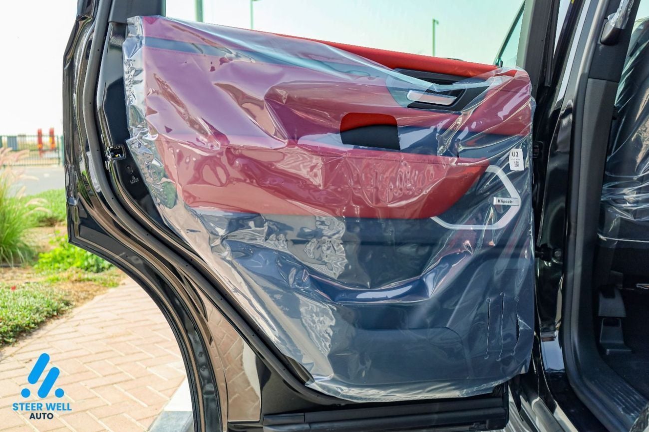 نيسان باترول LE Platinum | GCC | 3.5L V6 | AWD | Red Inter | 8-Seater SUV | Height Control | Export