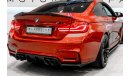 BMW M4 Std 2018 BMW M4 Coupe, Warranty, M Performance Upgrades, Full Service History, Low KMs, GCC