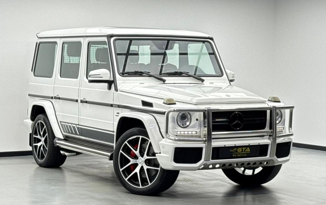 مرسيدس بنز G 63 AMG Std 5.5L 2017 Mercedes G63 AMG 463 Edition Black Package, Full Mercedes Service History, Fully Loade