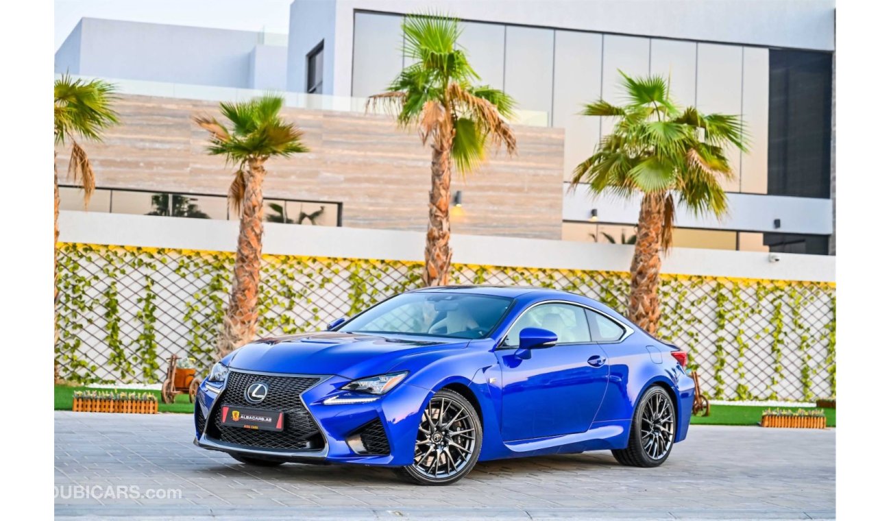 Lexus RC F 5.0L V8 | 3,114 P.M | 0% Downpayment | Perfect Condition | Very Low Mileage