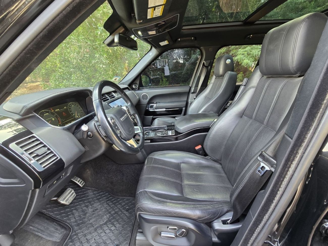 Land Rover Range Rover Supercharged 5.0L RANGE ROVER VOGUE SUPERCHARGED 2014 US GOOD CONDITION INSIDE OUT SIDE // FULL OPIT