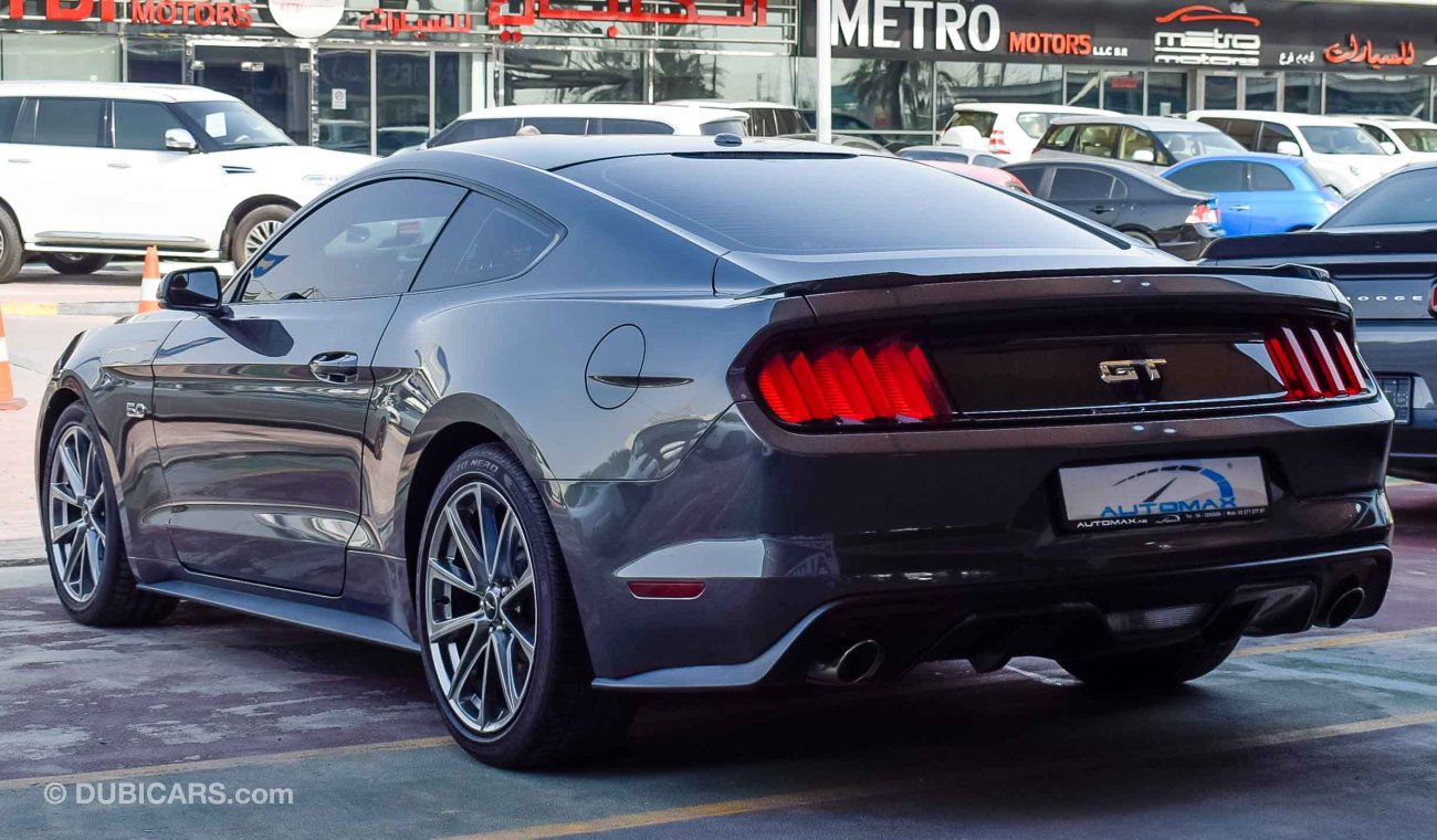 Ford Mustang GT Premium, 5.0 V8 GCC w/ 3 Years or 100,000km Warranty + 60,000km Service from Al Tayer