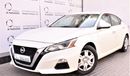 Nissan Altima AED 1039 PM 2.5L S 2020 GCC DEALER WARRANTY