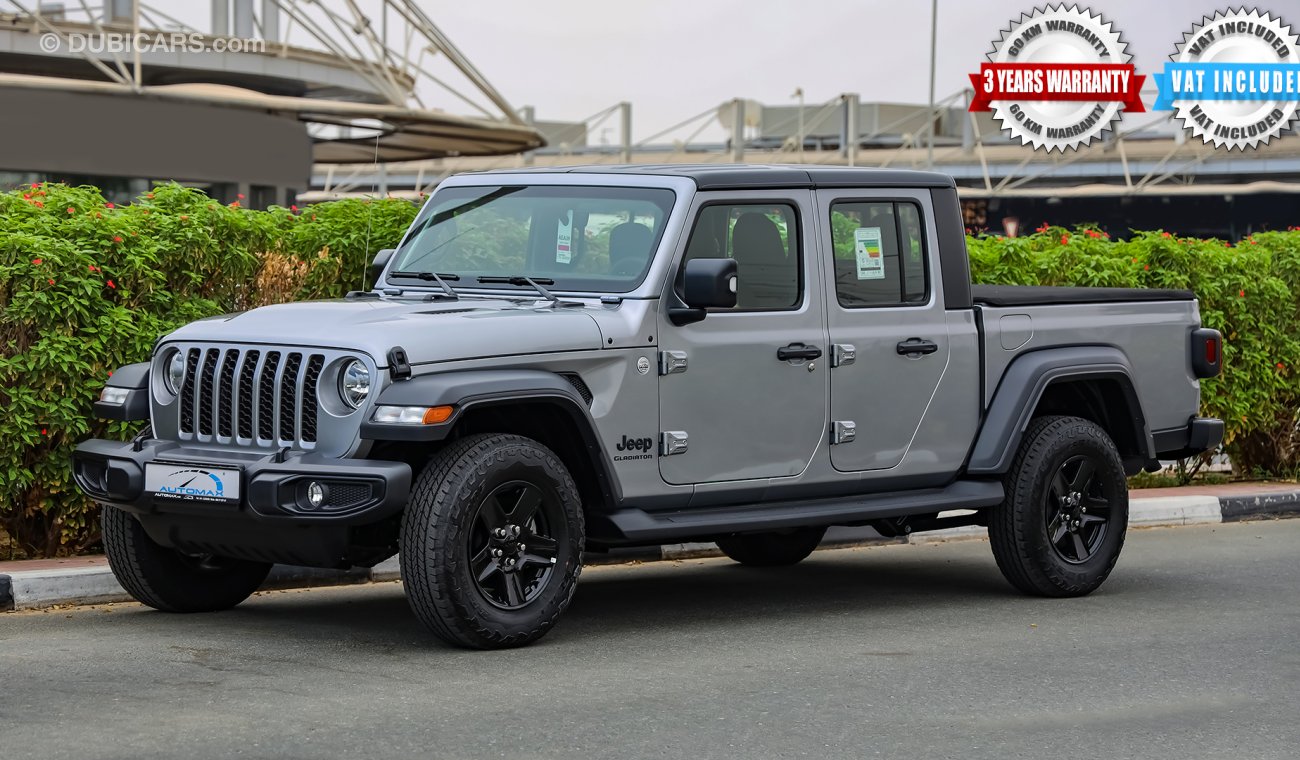 Jeep Gladiator Sport Plus 4X4 , GCC , 2021 , 0Km , W/3 Yrs or 60K Km WNTY @Official Dealer