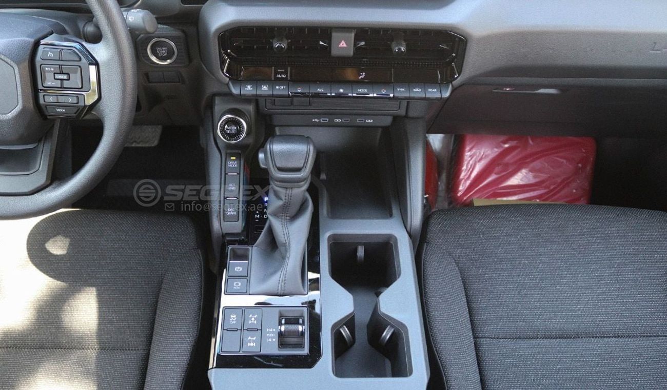 Toyota Prado TX . 2.4L . 8-Speed Automatic . Turbo Petrol . 4WD . 7 Saets . 5 Doors Ready for Export