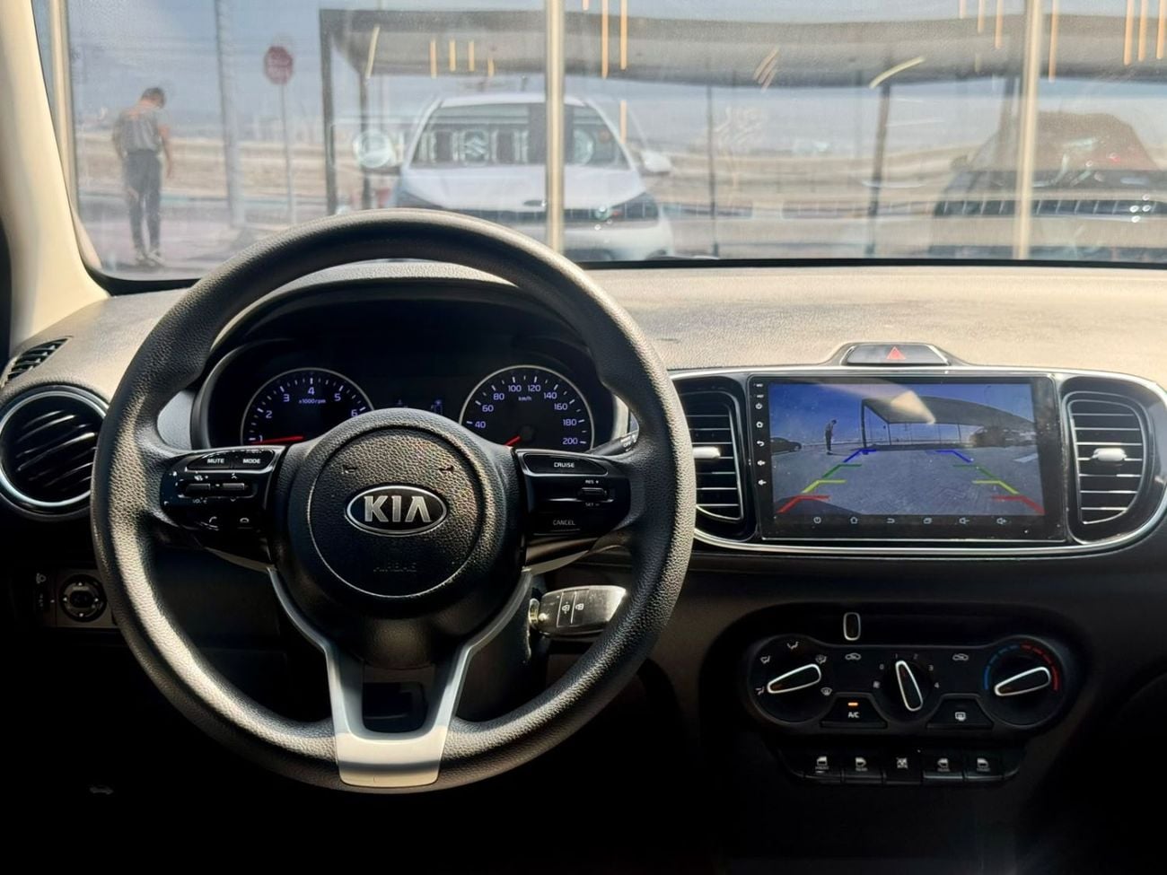 Kia Pegas LX 350/- Monthly l GCC l Cruise, Camera, GPS I Accident Free