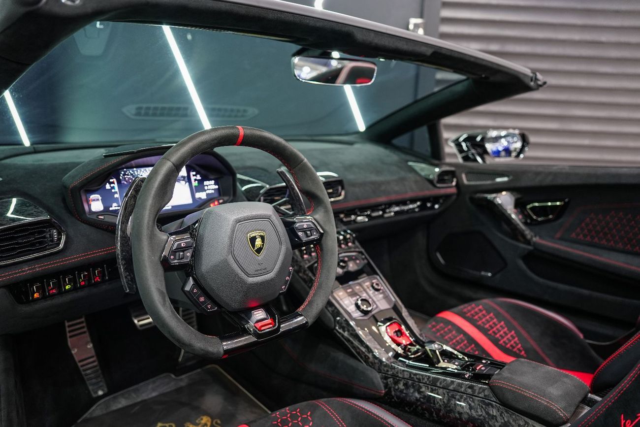 لامبورغيني هوراكان Performante Spyder, ALA Aerodynamics, Lift System, Forged Composites, GCC Spec!!