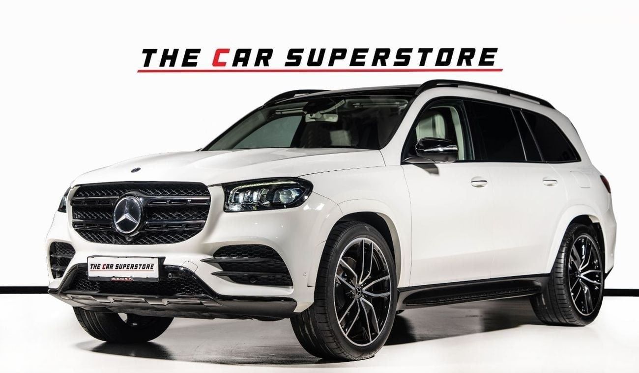 Mercedes-Benz GLS 450 2020-MERCEDES BENZ GLS 450 4matic AMG Line 7 Seater-GCC-SERVICE CONTRACT-AGENCY WARRANTY TILL 1/2027