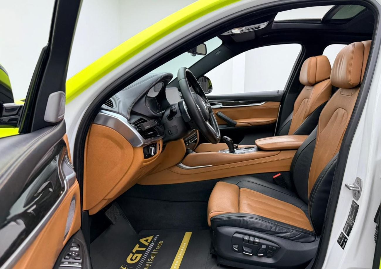 BMW X6 50i M SPORT 2018 BMW X6 xDrive50i M-Sport, Full BMW Service History, Fully Loaded, Excellent Conditi