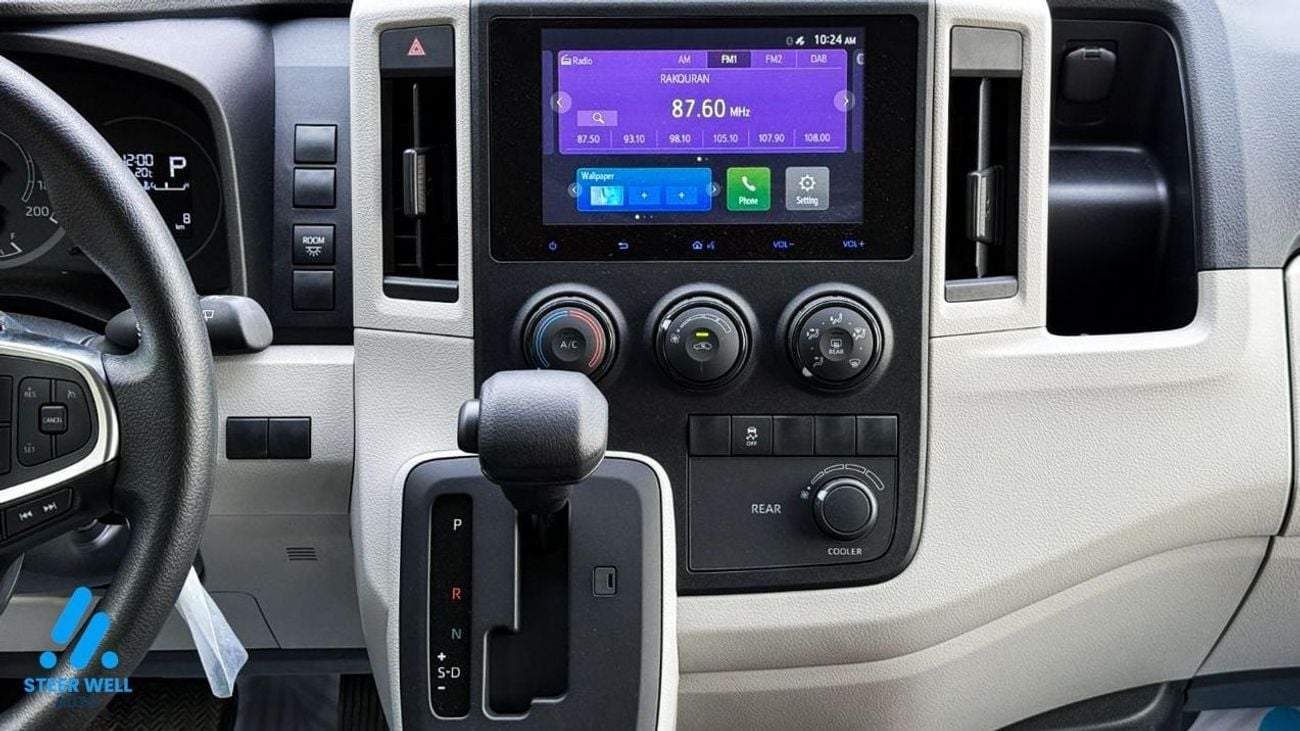 Toyota Hiace 2026 H300 GCC | Powerful 3.5L V6 Petrol | Smooth AT | 13-Seater Van | Built for Busi