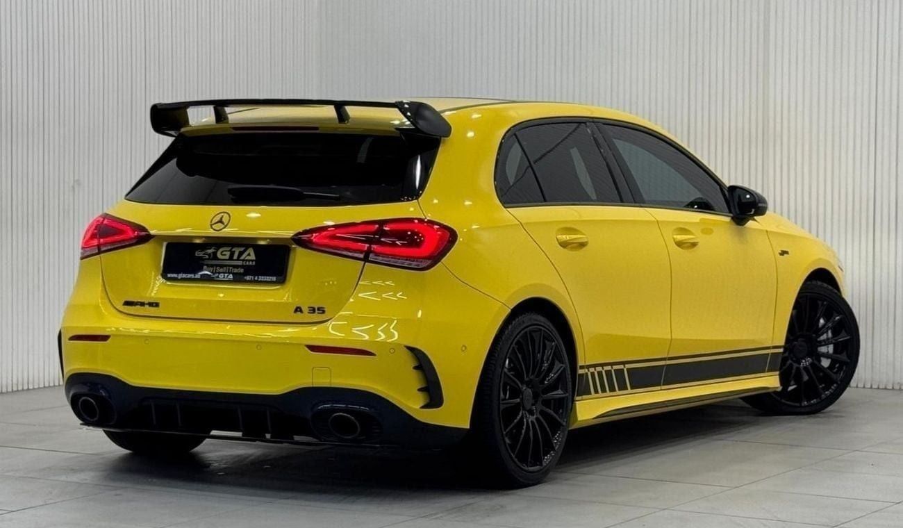 مرسيدس بنز A 35 AMG Std 2.0L 2019 Mercedes Benz A35 AMG Aerodynamic Package, 2 Years Warranty, 3 Years Service Pack, Low